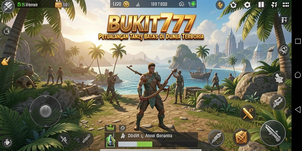 Tampilan gameplay BUKIT777 yang memukau di dunia terbuka.