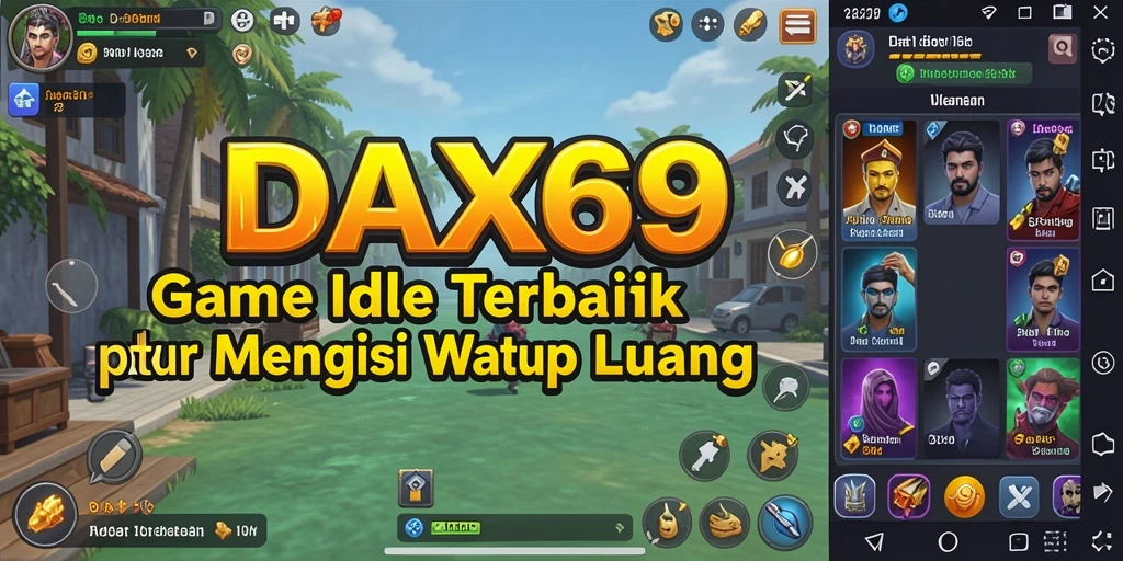 Tampilan gameplay DAX69 yang menarik dan interaktif.