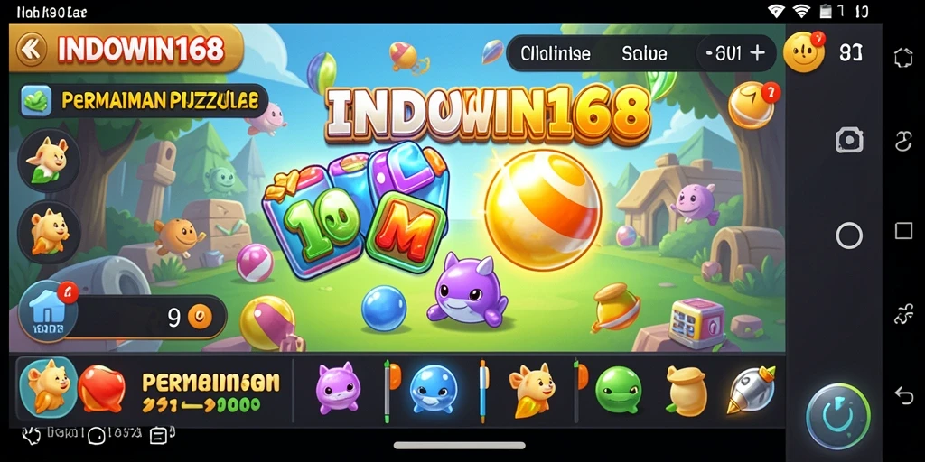 Tangkapan layar gameplay INDOWIN168 yang menarik.