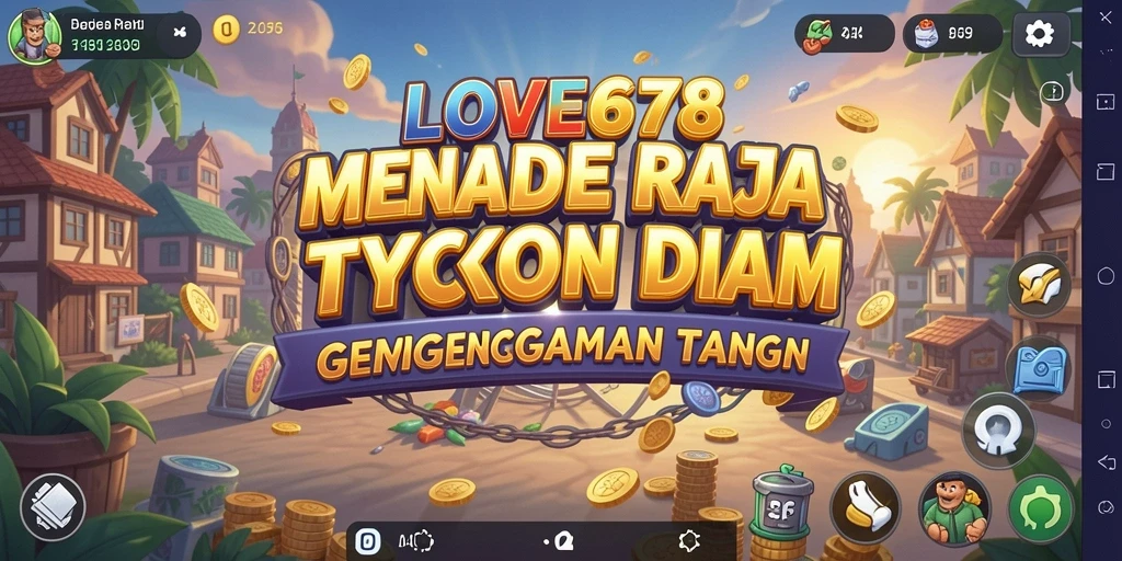 Tampilan gameplay menarik dari LOVE678 yang menampilkan strategi Tycoon.