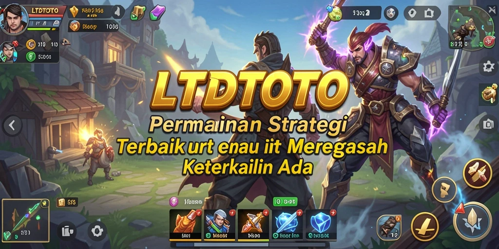 Tangkapan layar gameplay LTDTOTO yang menampilkan strategi mendalam dan taktik permainan.