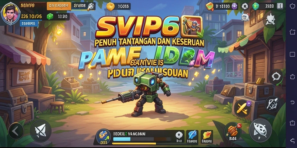 Tampilan gameplay SVIP6 yang mendebarkan dan penuh tantangan.